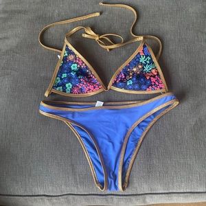 Aerie swim top and bottom